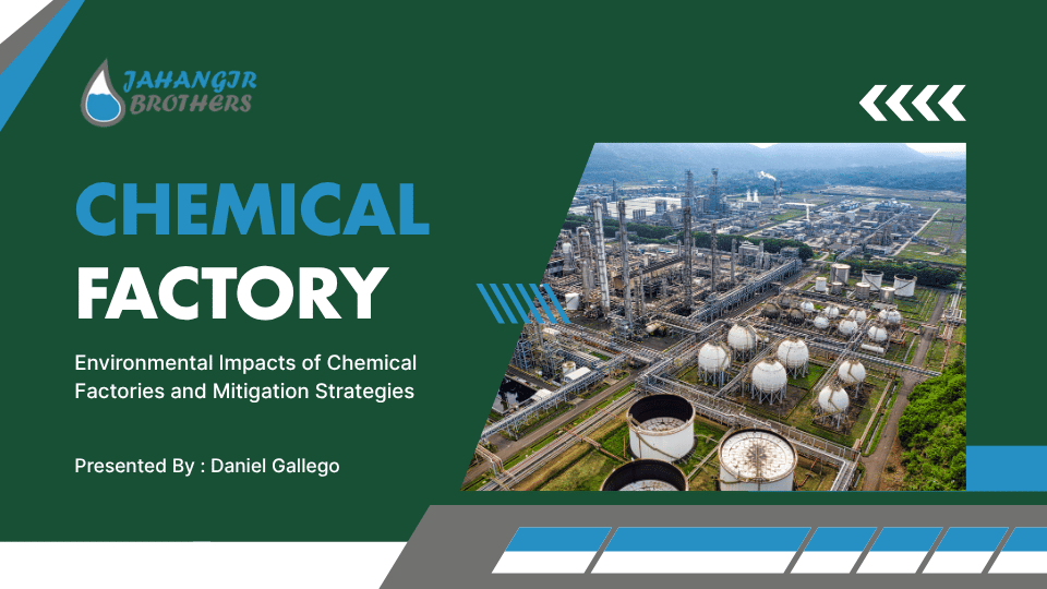 Aerial view of chemical factory by Jahangir Brothers – best chemical suppliers in Pakistan
